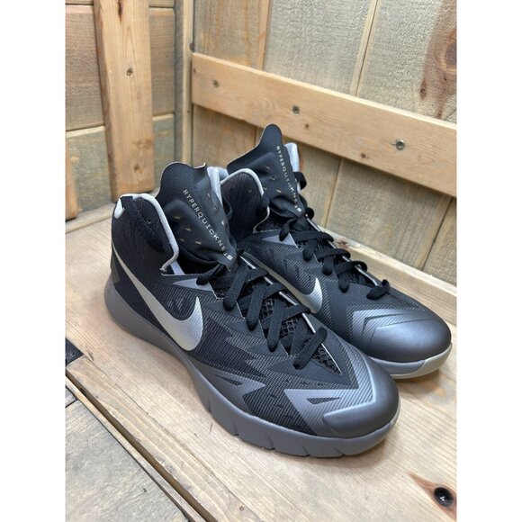 US8.5 Nike Lunar Hyperquickness Basketball Shoes Mens Black 652777-004 main image 7